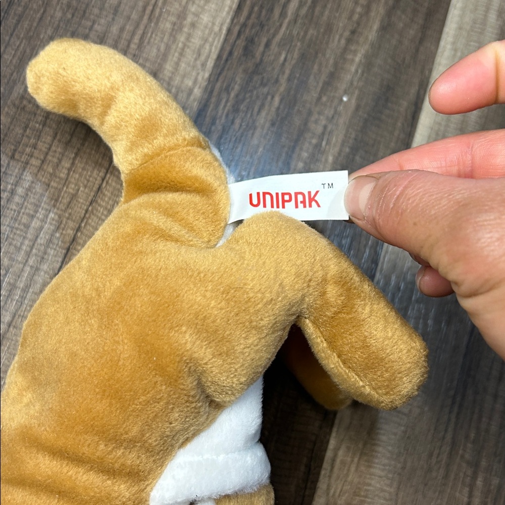Plush Kangaroo with Joey Stuffed Animal - Golden Tan and Cream - Picture 6 of 7